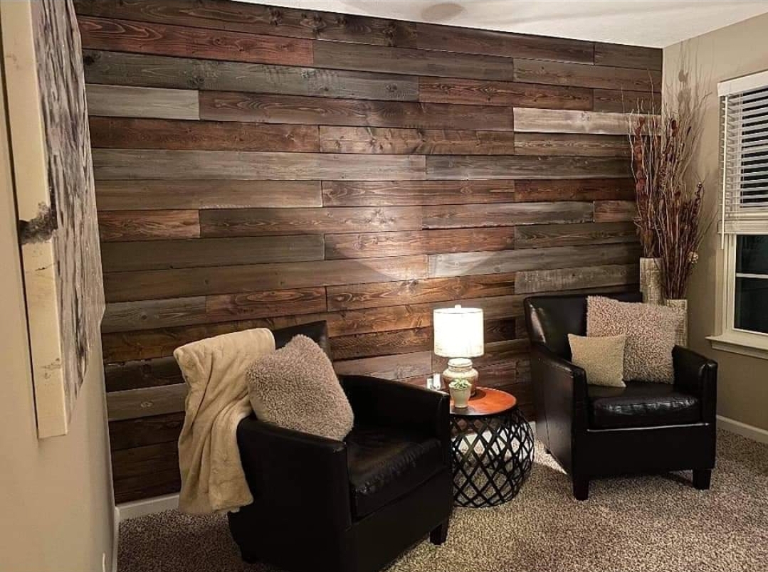 Barn wood wall